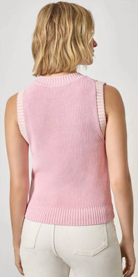 Lilla P - Sleeveless Crewneck Sweater