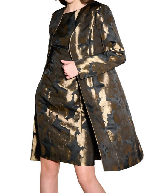 Joseph Ribkoff - Leaf Duster Coat