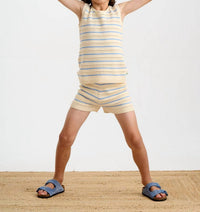 The Bonnie Mob - Boy's Costa Stripe Shorts