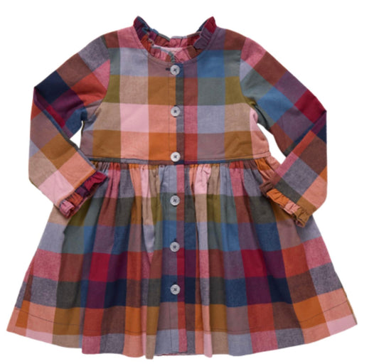 Pink Chicken - Girls' Autumn Dress