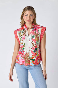 Crosby By Mollie Burch - Wild Lily Fritzy Top