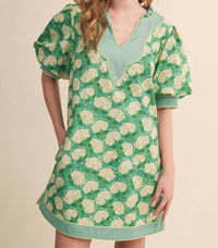 &Merci - Puff Sleeve A-line Mini Dress