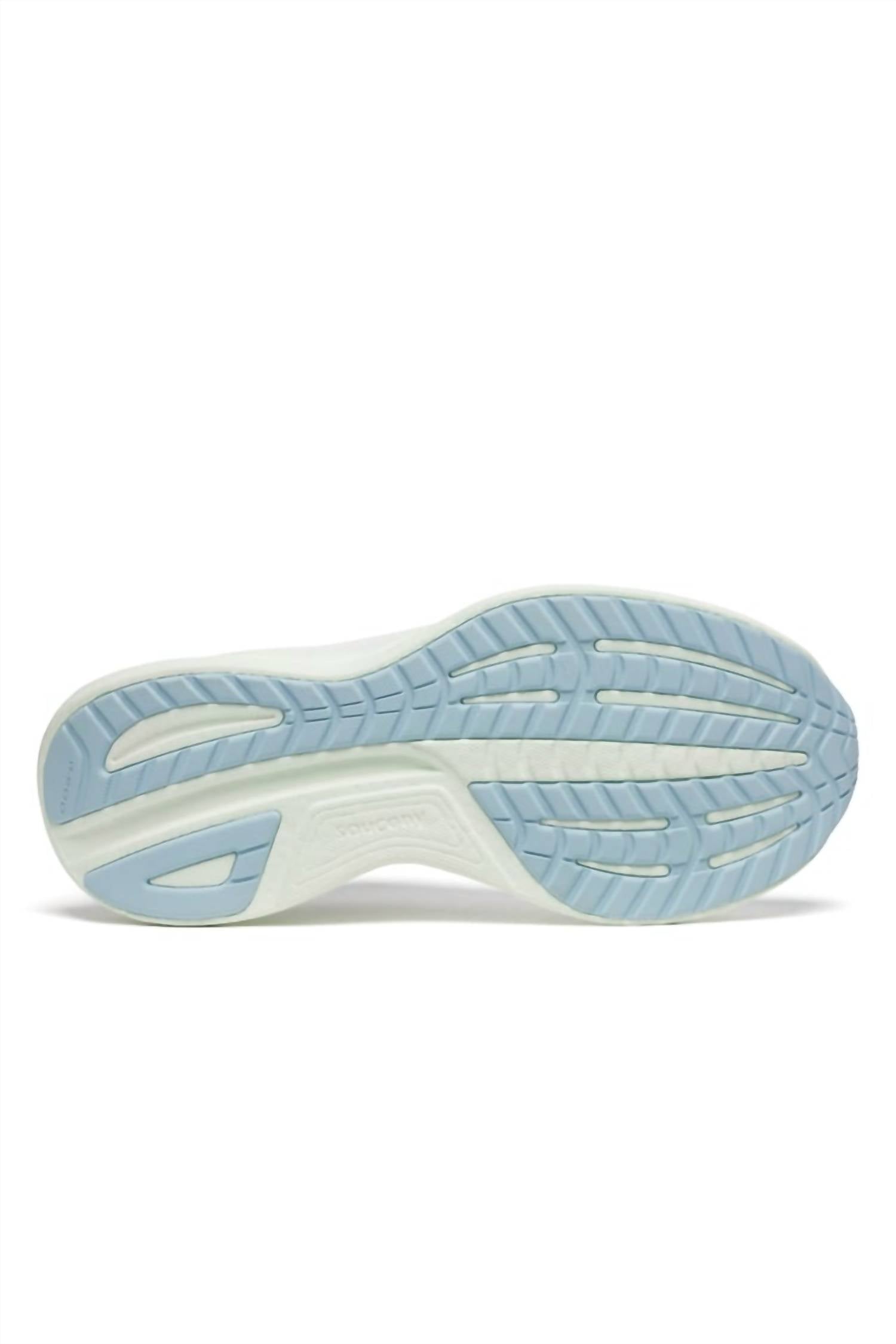 SAUCONY Women's Ride 18 Running Shoes in white lettuce 1 - women's shoe - view 6