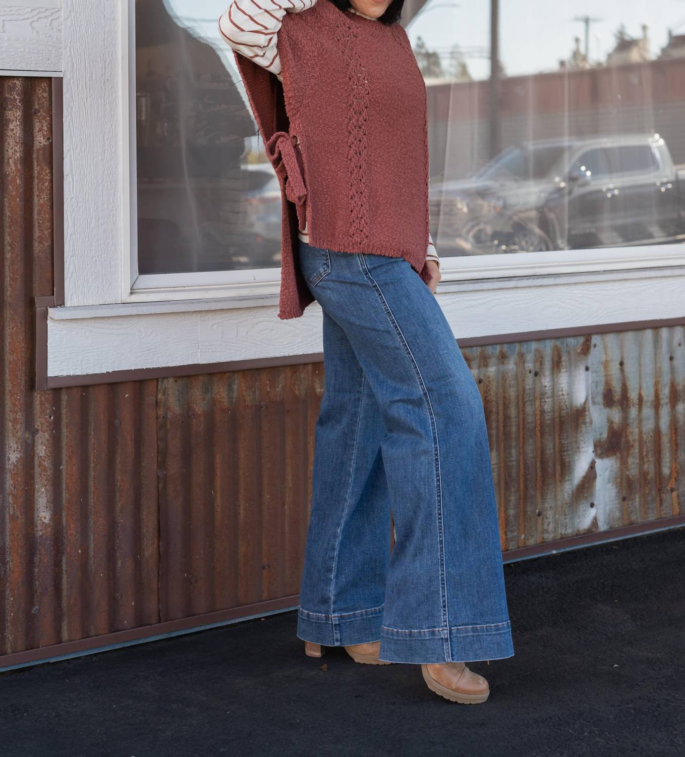 Easel - Watts Sweater Poncho
