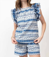 Ivy Jane - Women's Eyelet Short