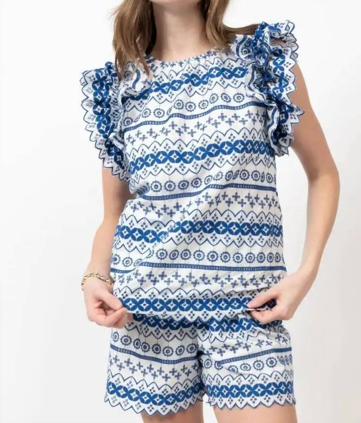 Ivy Jane - Women's Eyelet Short