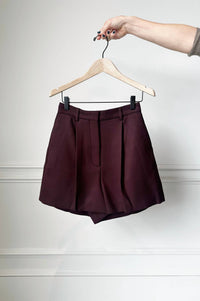Herskind Reggy Mid Rise Shorts in mahogany - women's shorts - view 7