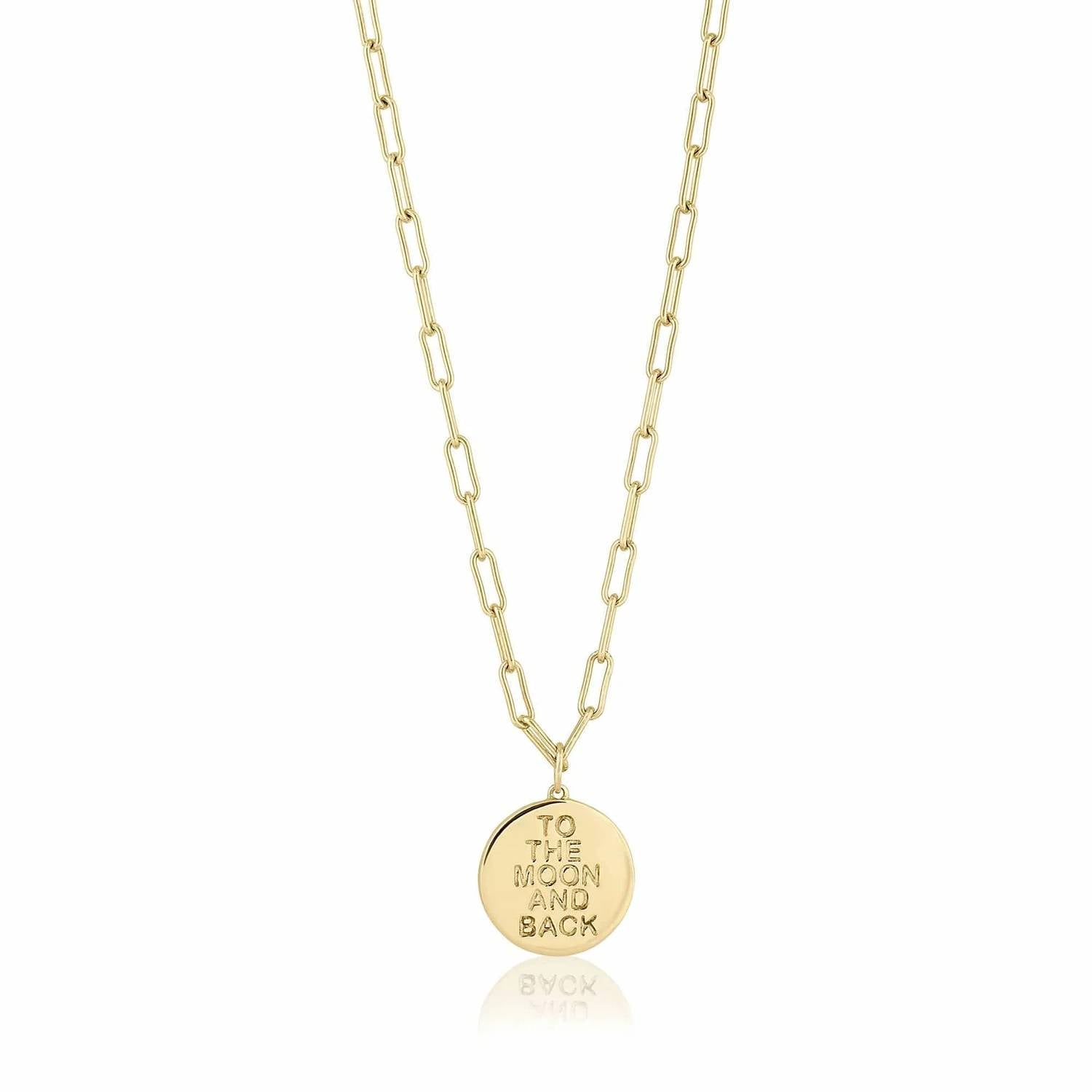 Ela Rae - Women's Love You To The Moon And Back Necklaces