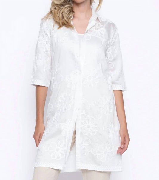 Picadilly - Long Embroidered Shirt