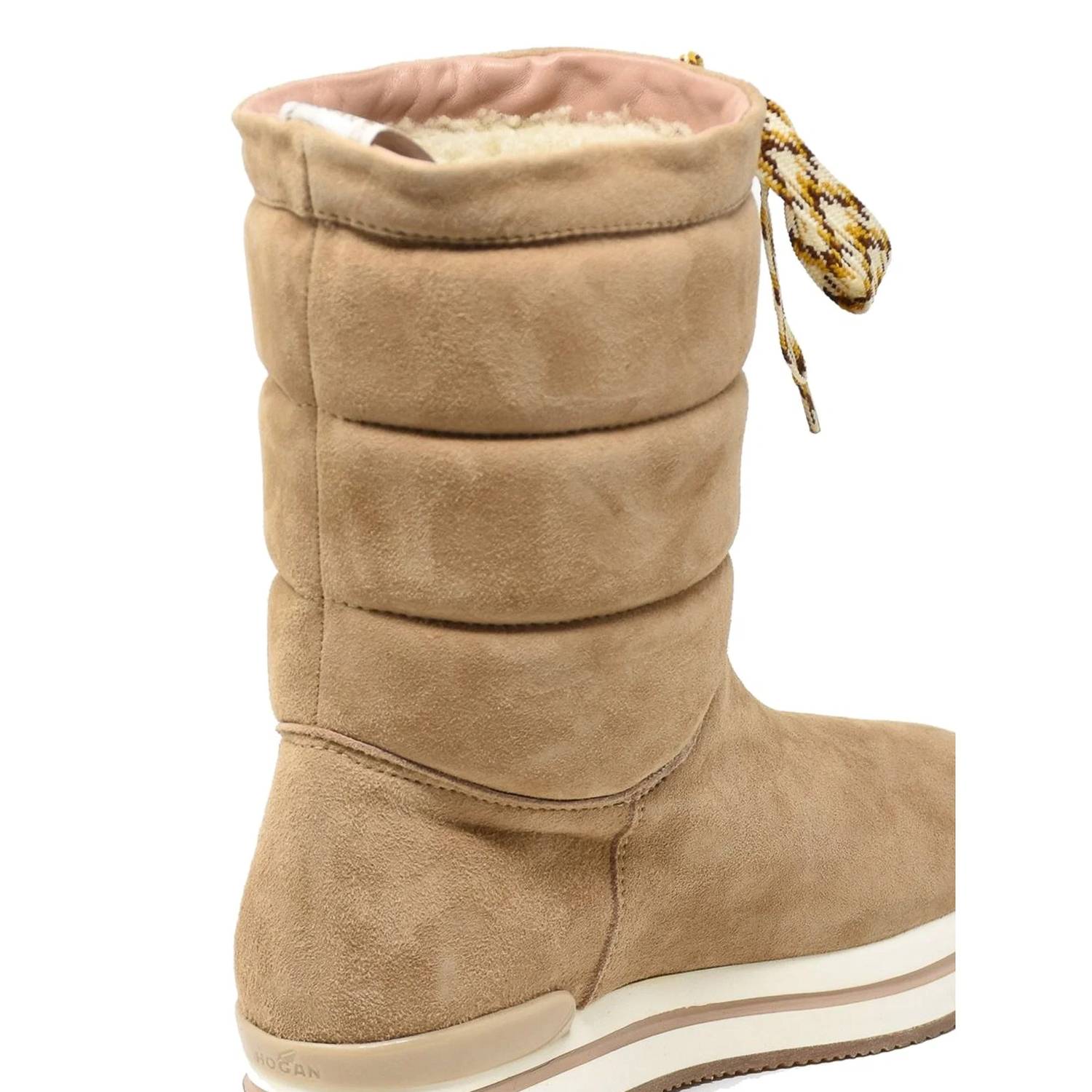 Hogan - Women's H222 Shearling Lining Puffer Boot