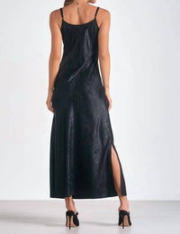 Elan - Side Slit Maxi Dress