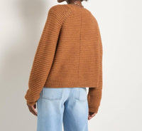 Seventy Eight and Sunny Meadow V-neck Cardigan in sea grass - women's cardigan - view 4
