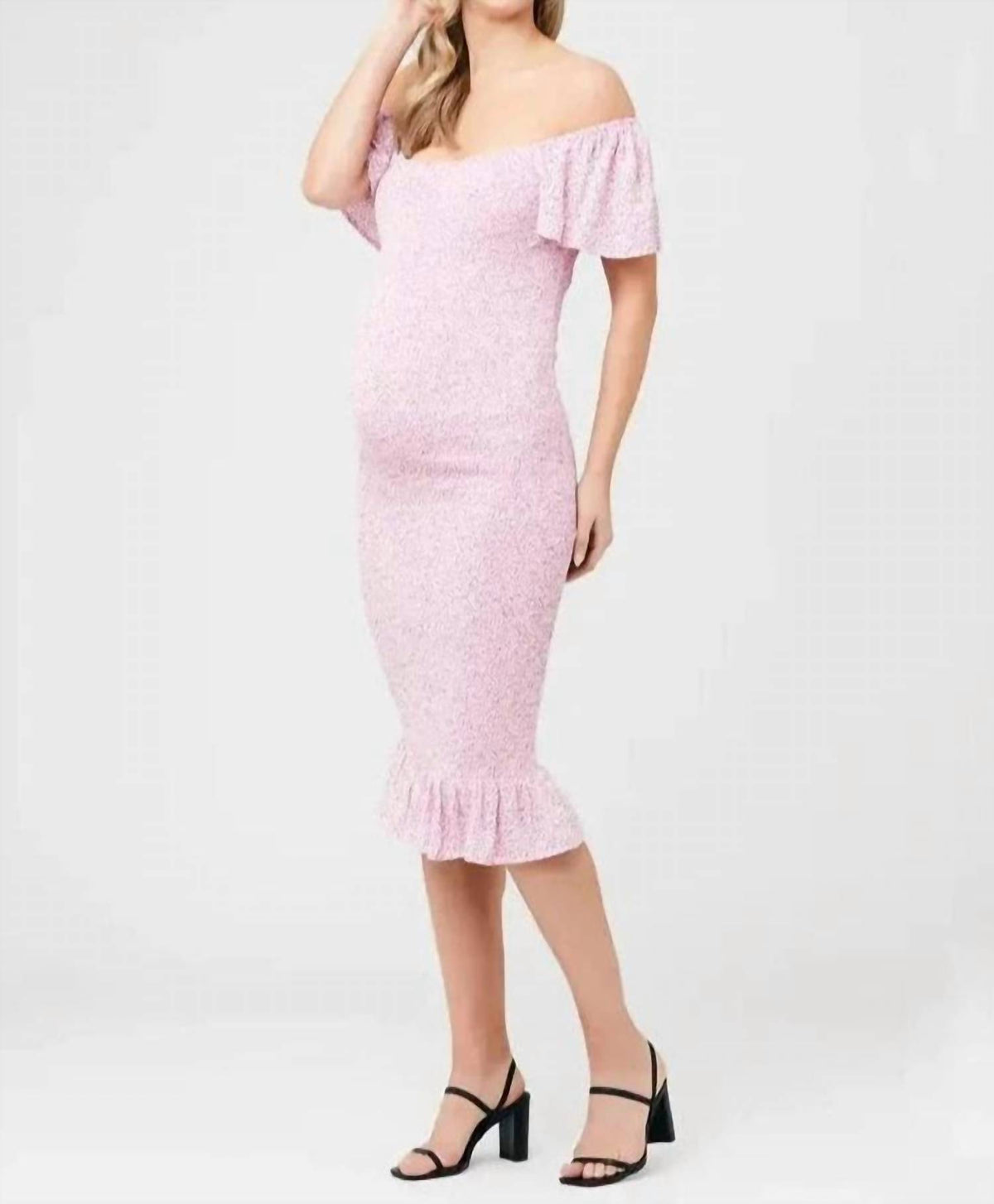 Ripe Maternity - Selma Shirred Dress