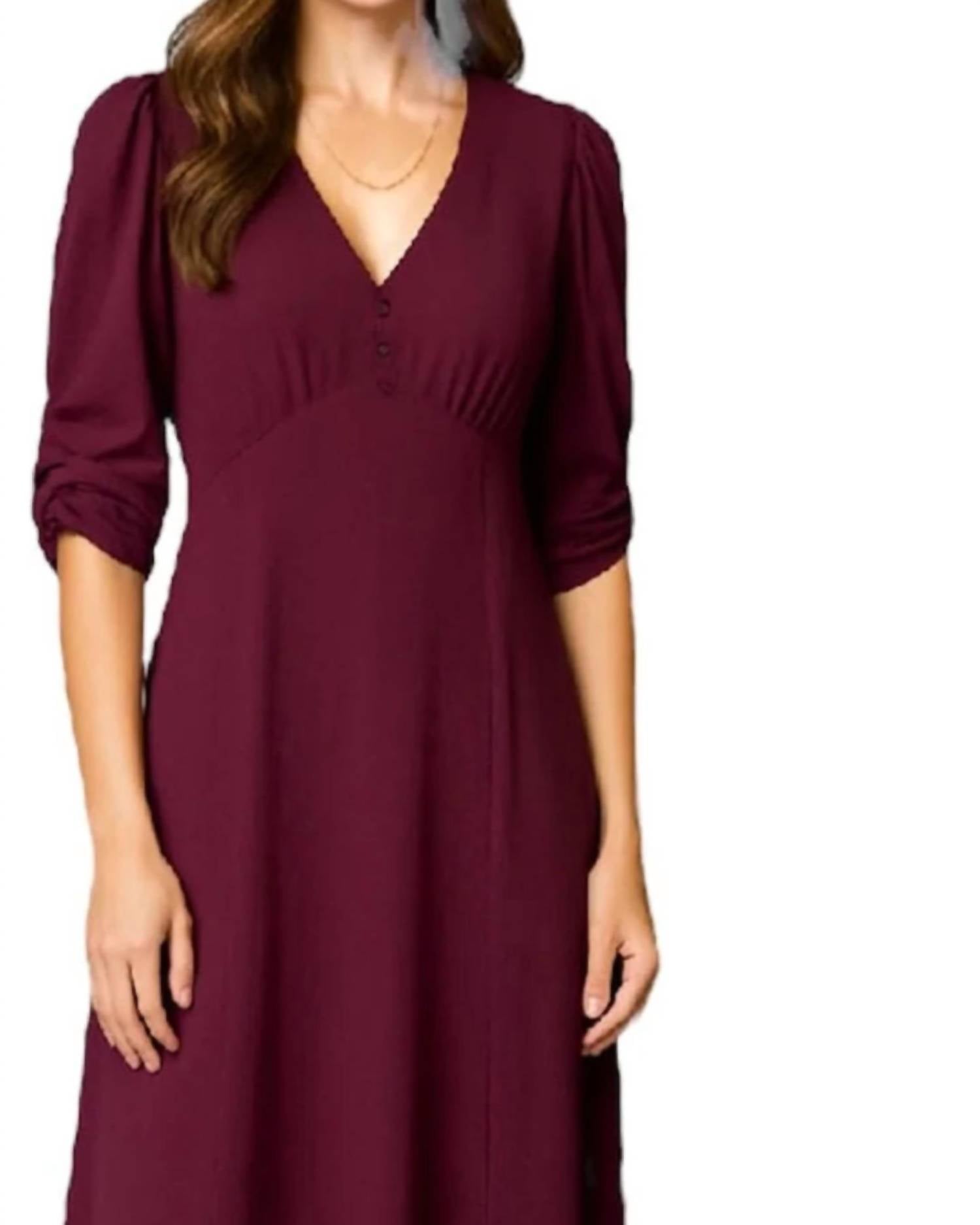 Pine Apparel - Midi Length Dress