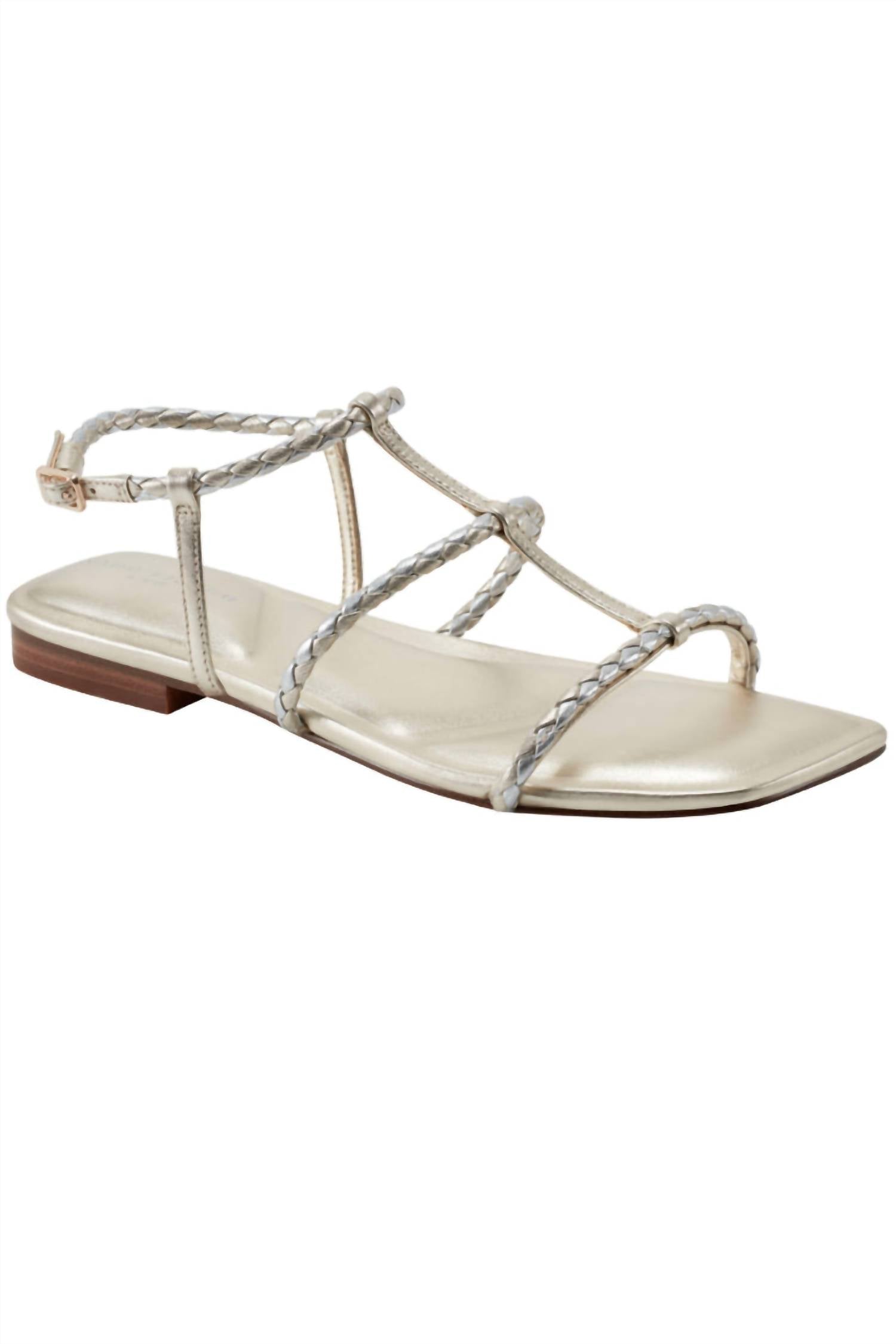 Marc Fisher - Women's Maze Braided Caged Flat Sandals