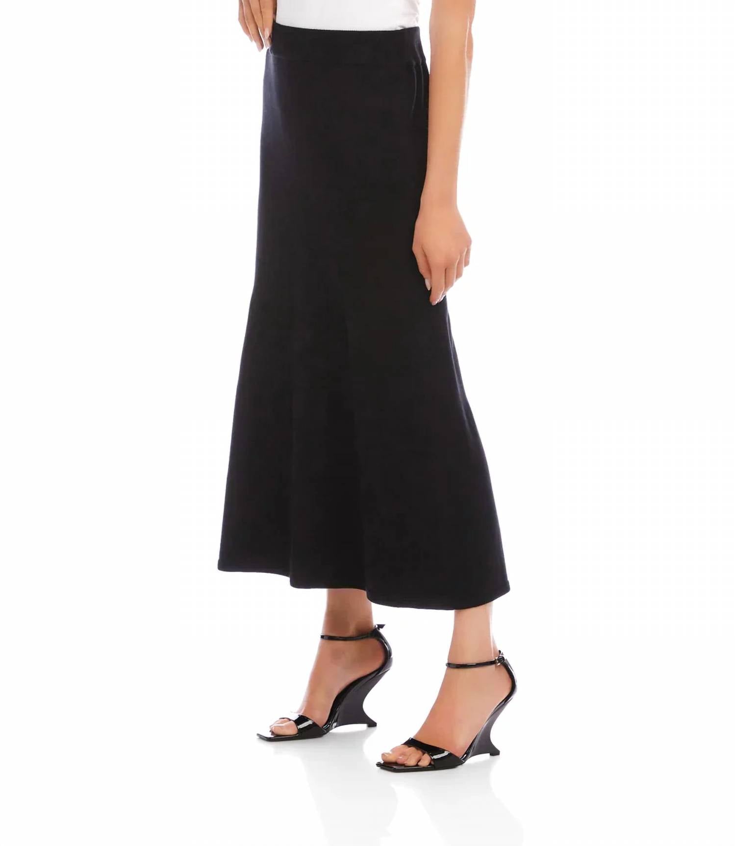 Karen Kane - Stevie Sweater Knit Midi Skirt