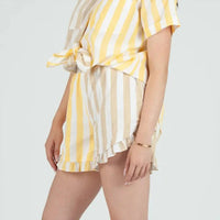 Lucca - Sunshine Stripe Shorts