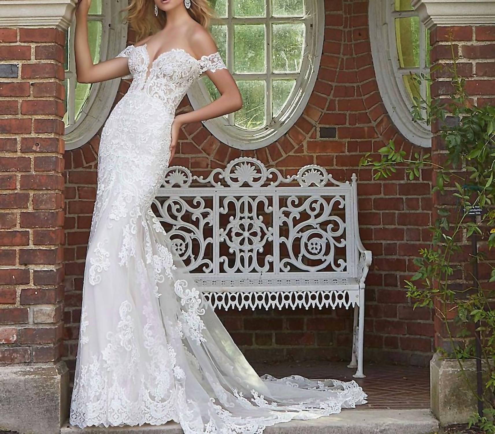 Morilee - Priyanka Frosted Alencon Lace Gown