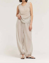 Grade & Gather - Sleeveless Stripe Blouse