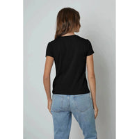 Velvet By Graham & Spencer - Sierra Vintage Slub Crew Neck Tee