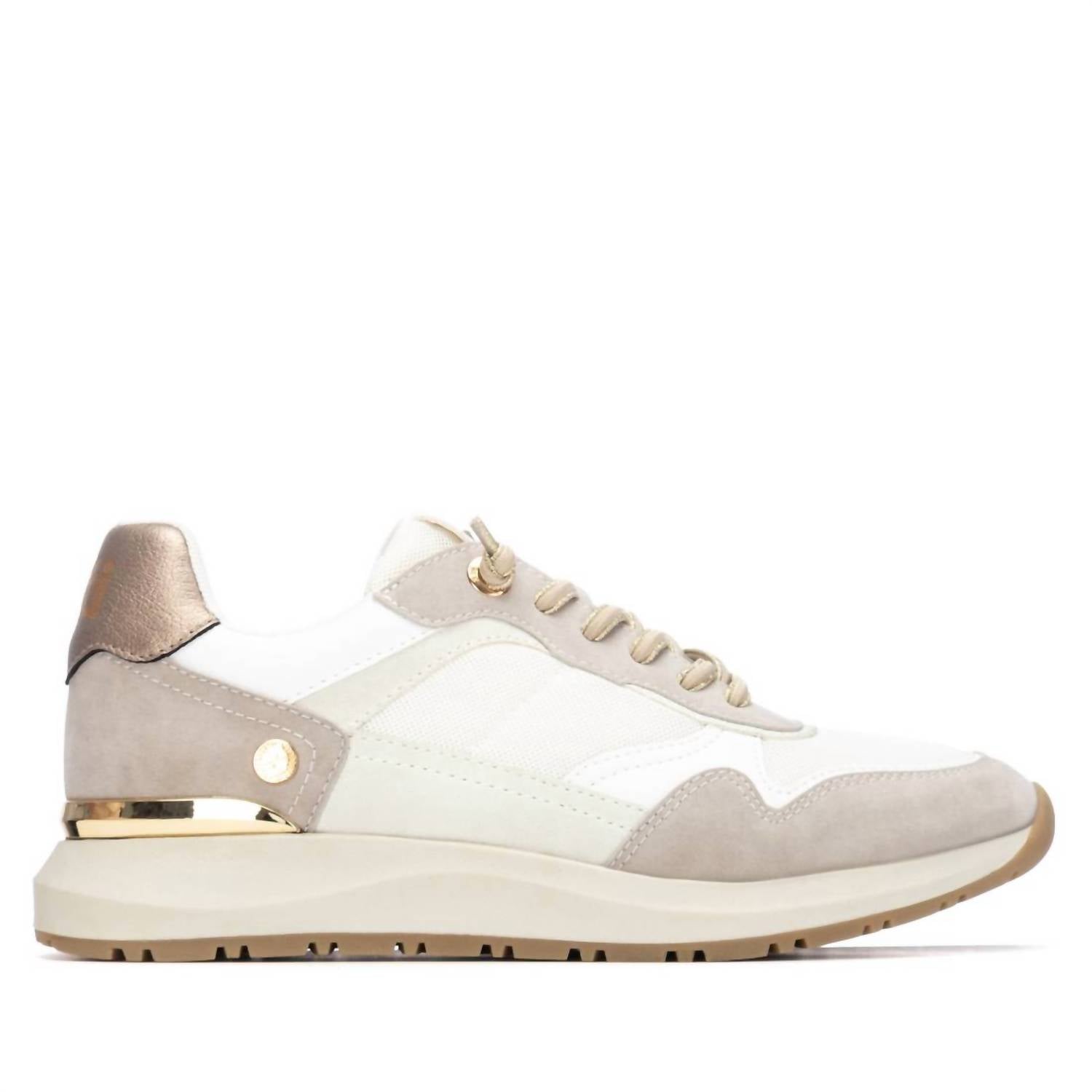 Xti Women's Pu Refined Shoes in white - women's sneaker