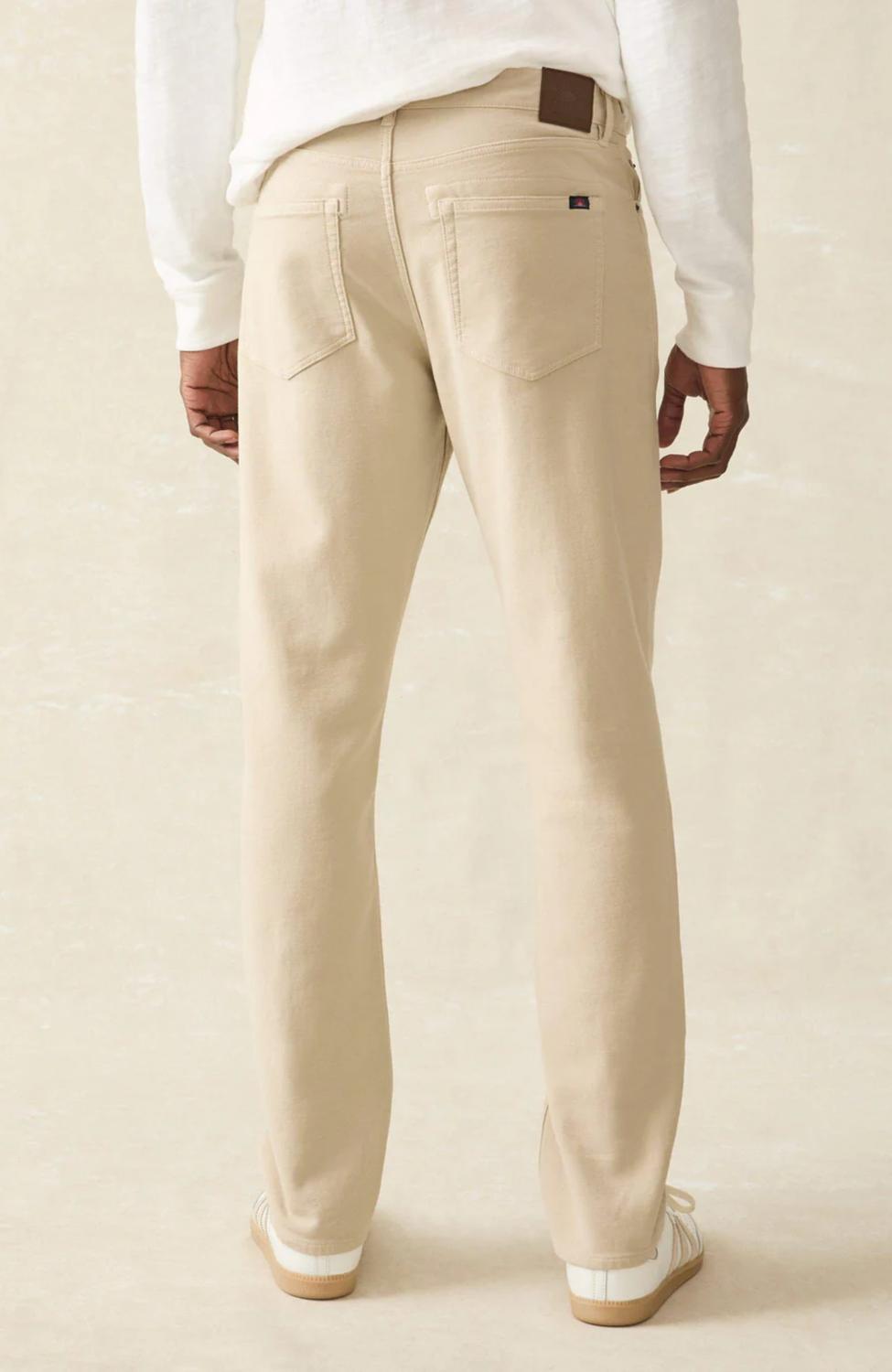 Faherty - Stretch Terry 5 Pocket Pants