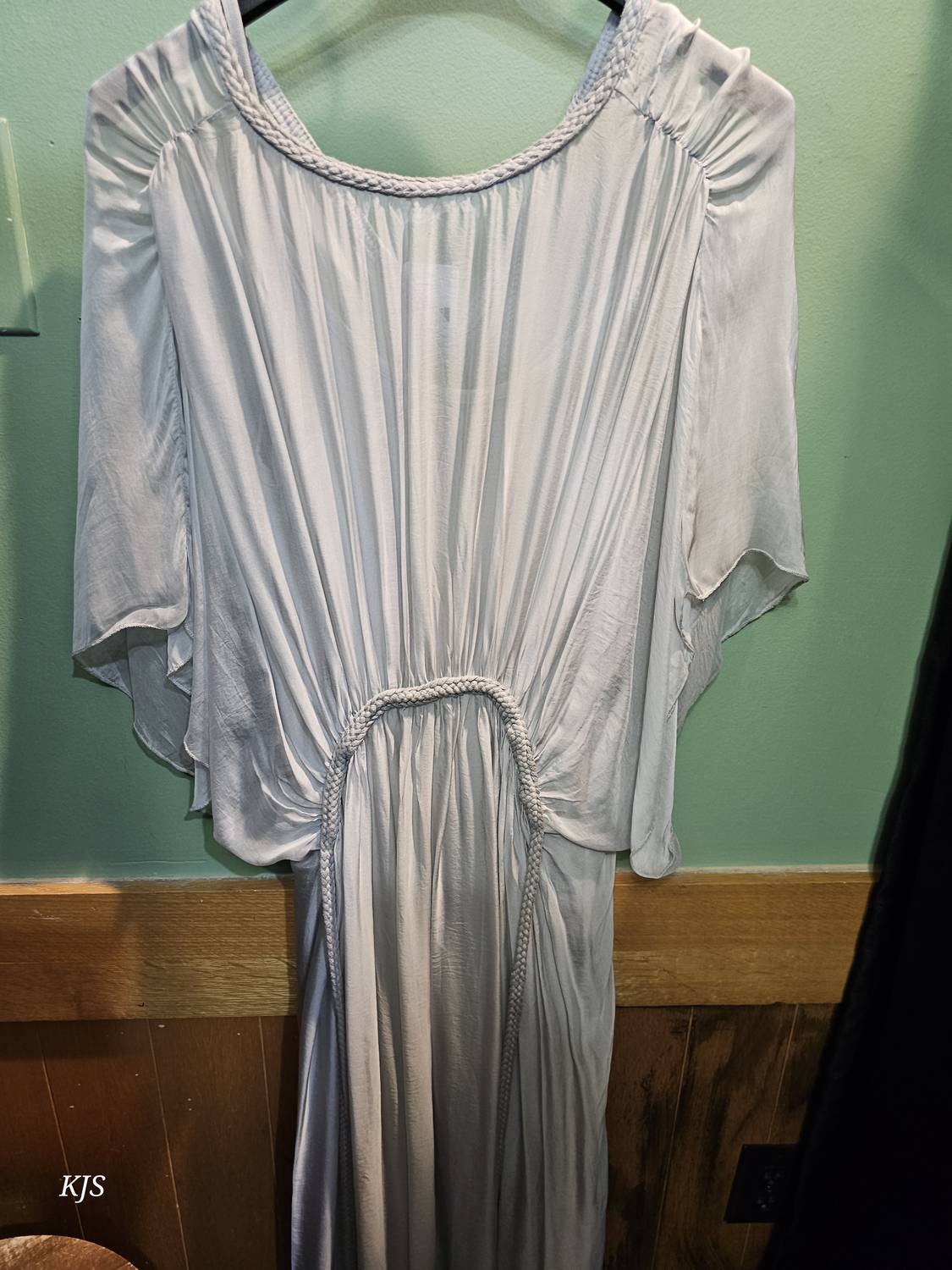 Made In Italy - Women's Silk Maxi Dress
