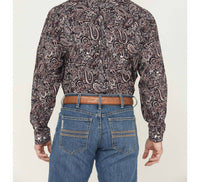 Cinch - Long Sleeve Paisley Shirt