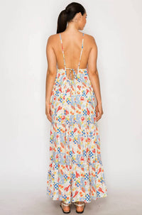 Meet Me In Santorini - Women's Mykonos Market Maxi Dress