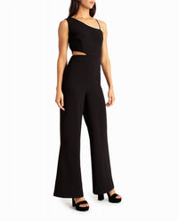 Nicole Miller - One Shoulder Montana Jumpsuit
