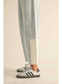 Miou Muse - Color Combo Barrel Pants