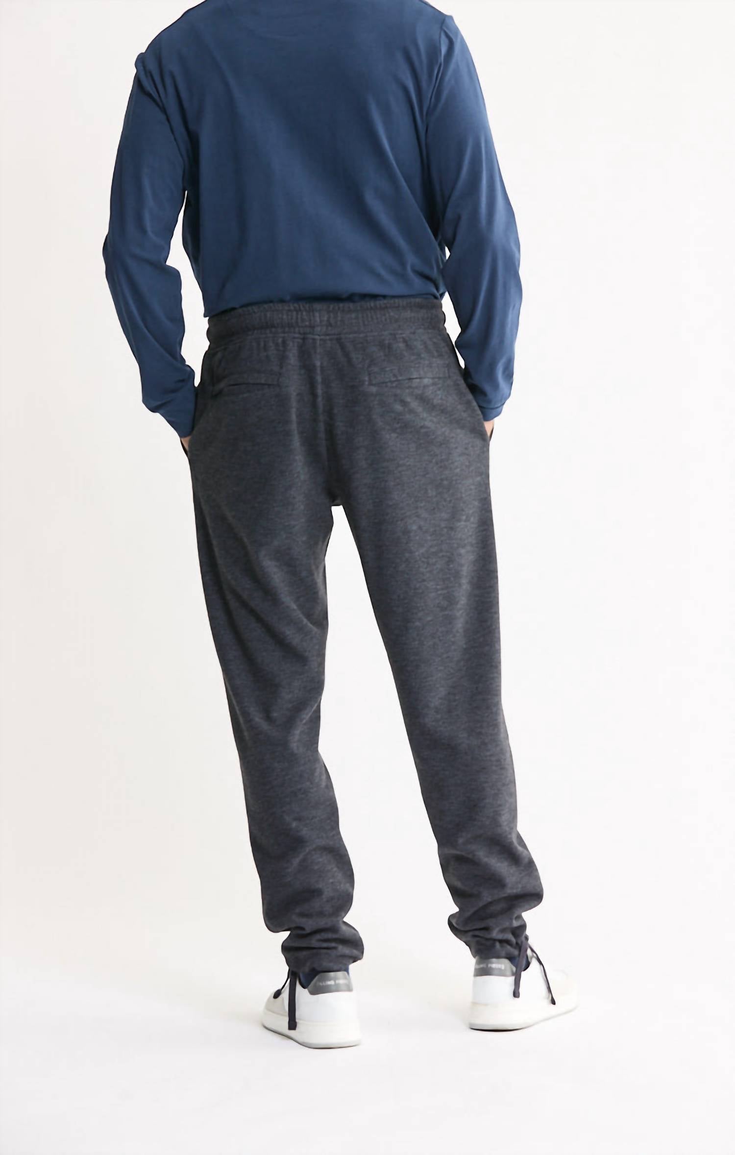 Jachs New York - Wool Blend Knit Jogger Pants