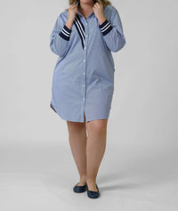 Joh - Wenna Shirt Tunic Mini Dress - Plus