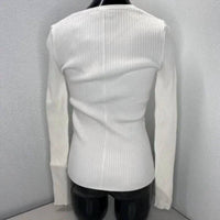 The Kooples - Women's Rib Knit V-neck Sweater