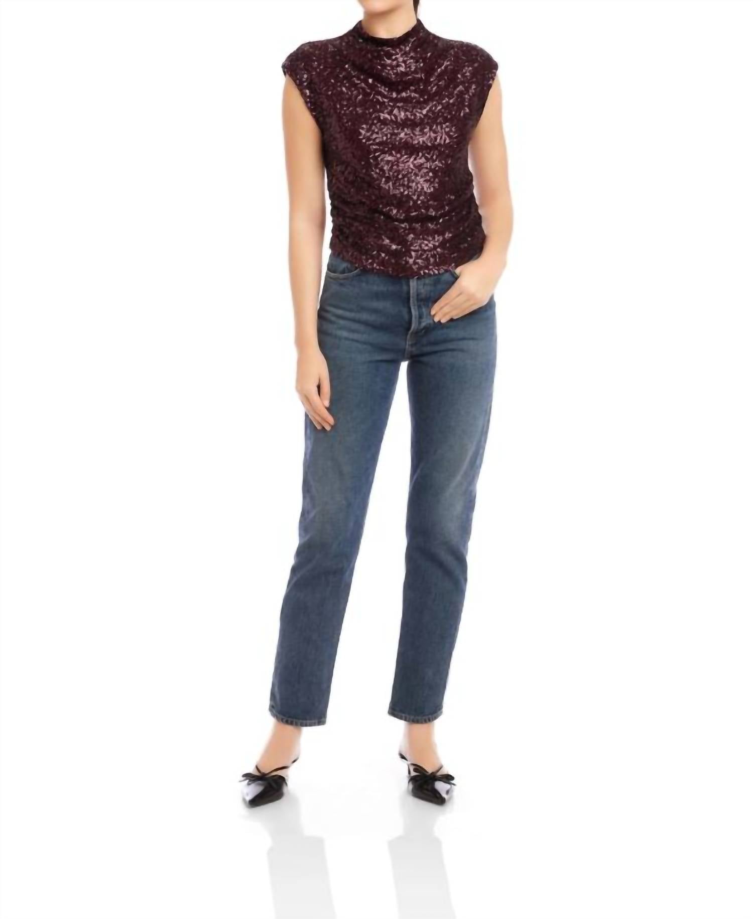 Fifteen Twenty - Gwennie Sequin Tank Top