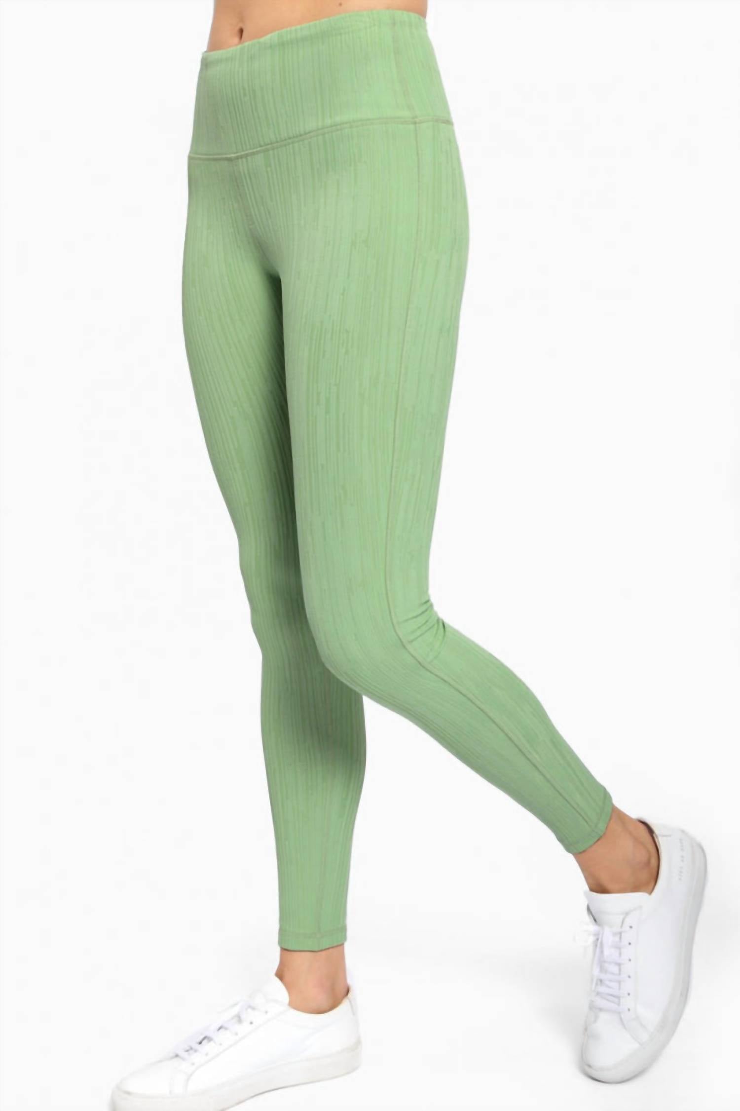Mono B - Tactel Textured Lines Leggings