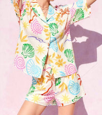 Illa Illa - Samba Summer Print Shorts