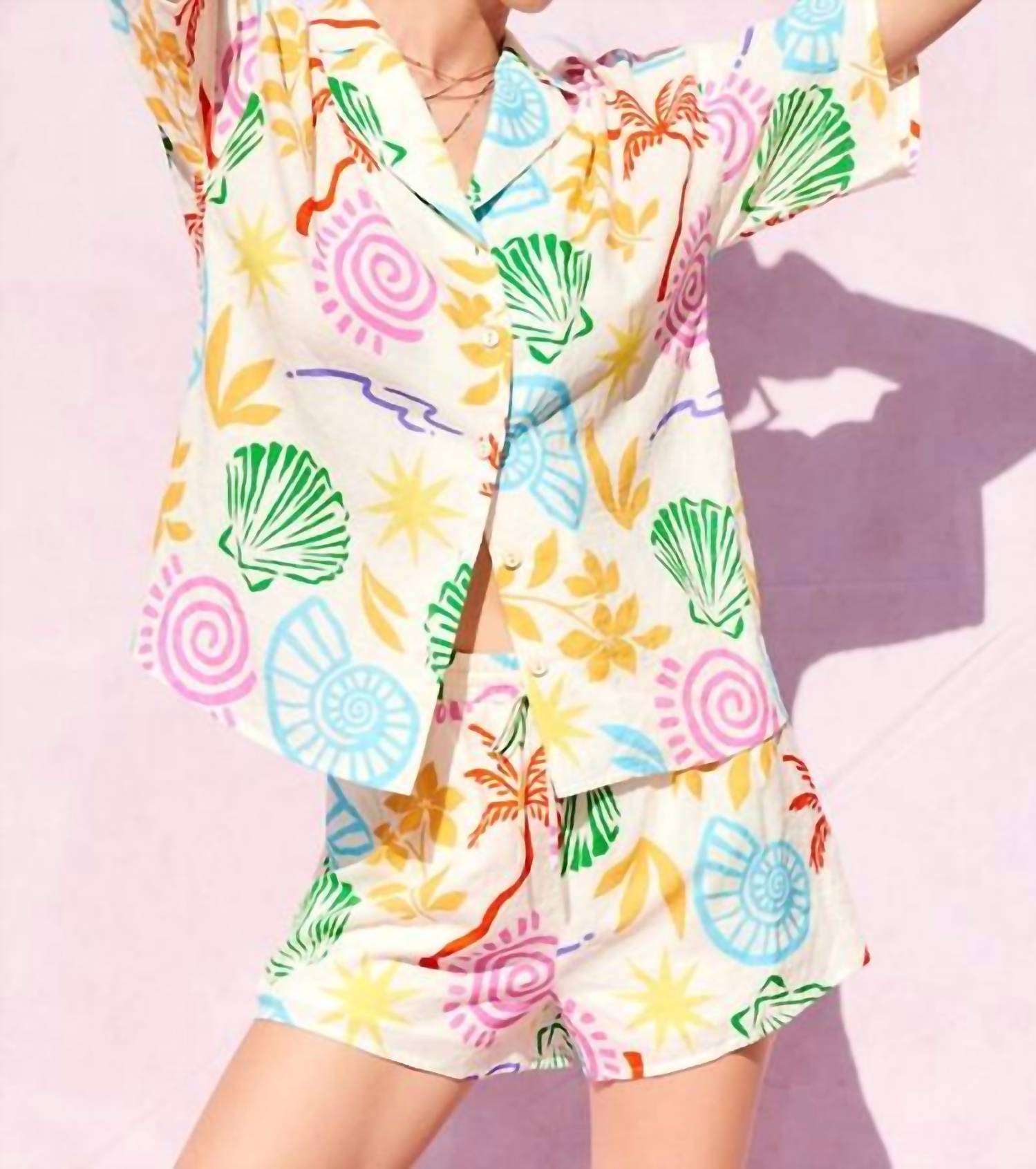 Illa Illa - Samba Summer Print Shorts