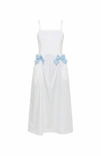 The Lulo Project - Maddy Poplin Midi Dress