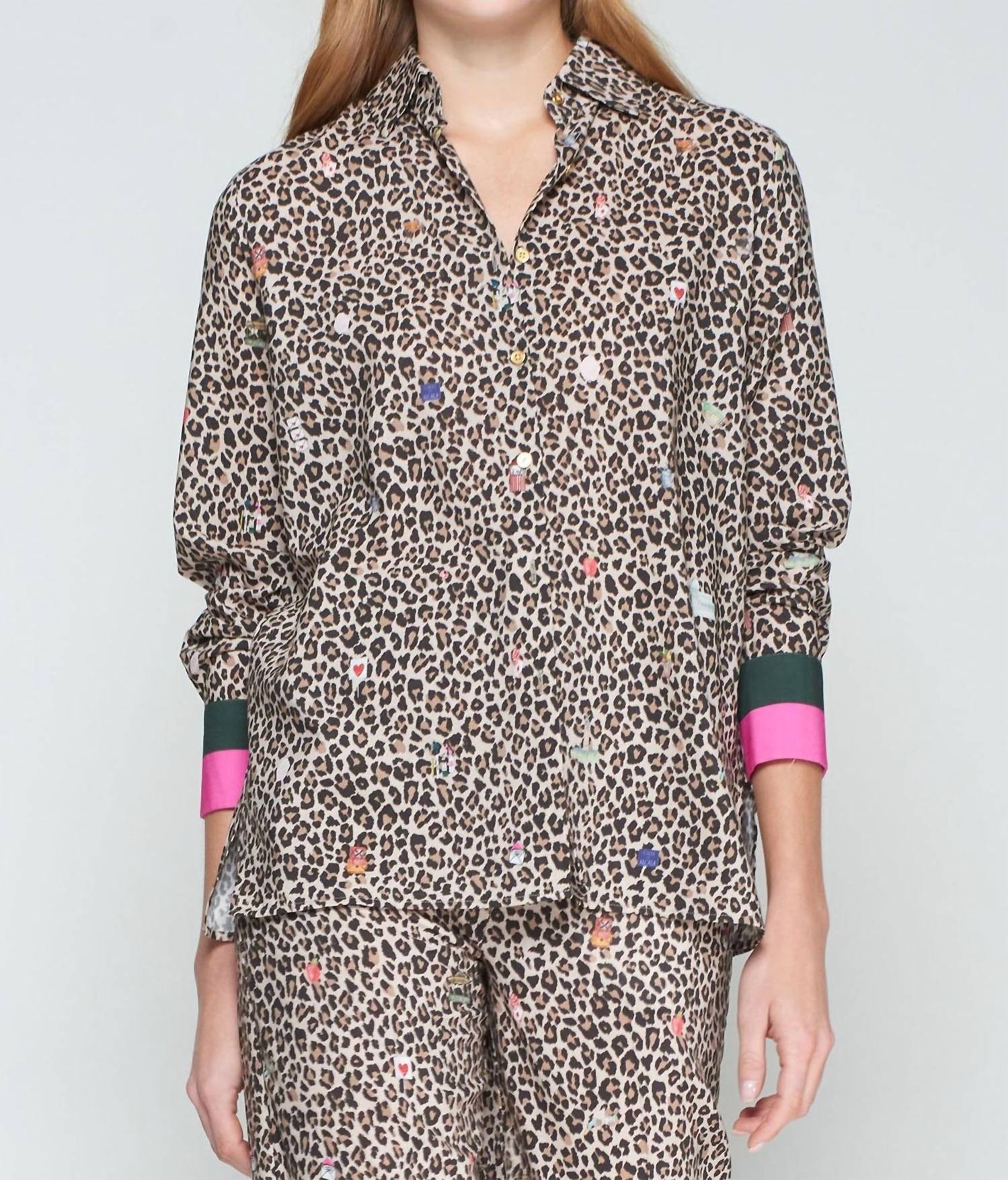 Vilagallo - Mariela Leopard Shirt