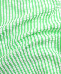 Rufflebutts - Seersucker Long Sleeve One Piece Ruffle Rash Guard Swimsuit
