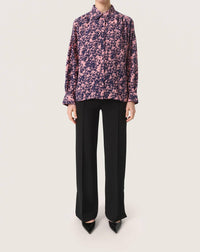 Soaked In Luxury - Sylvia Printed Long Sleeve Shirt
