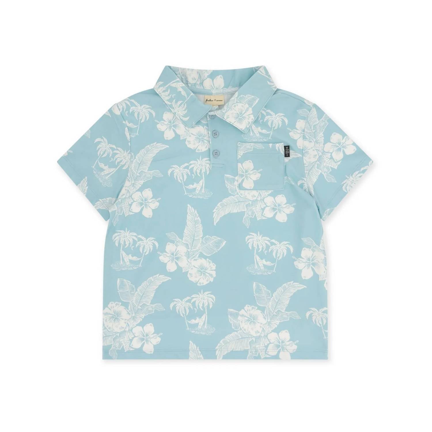 Feather 4 Arrow - Kids Feel Good Tech Polo