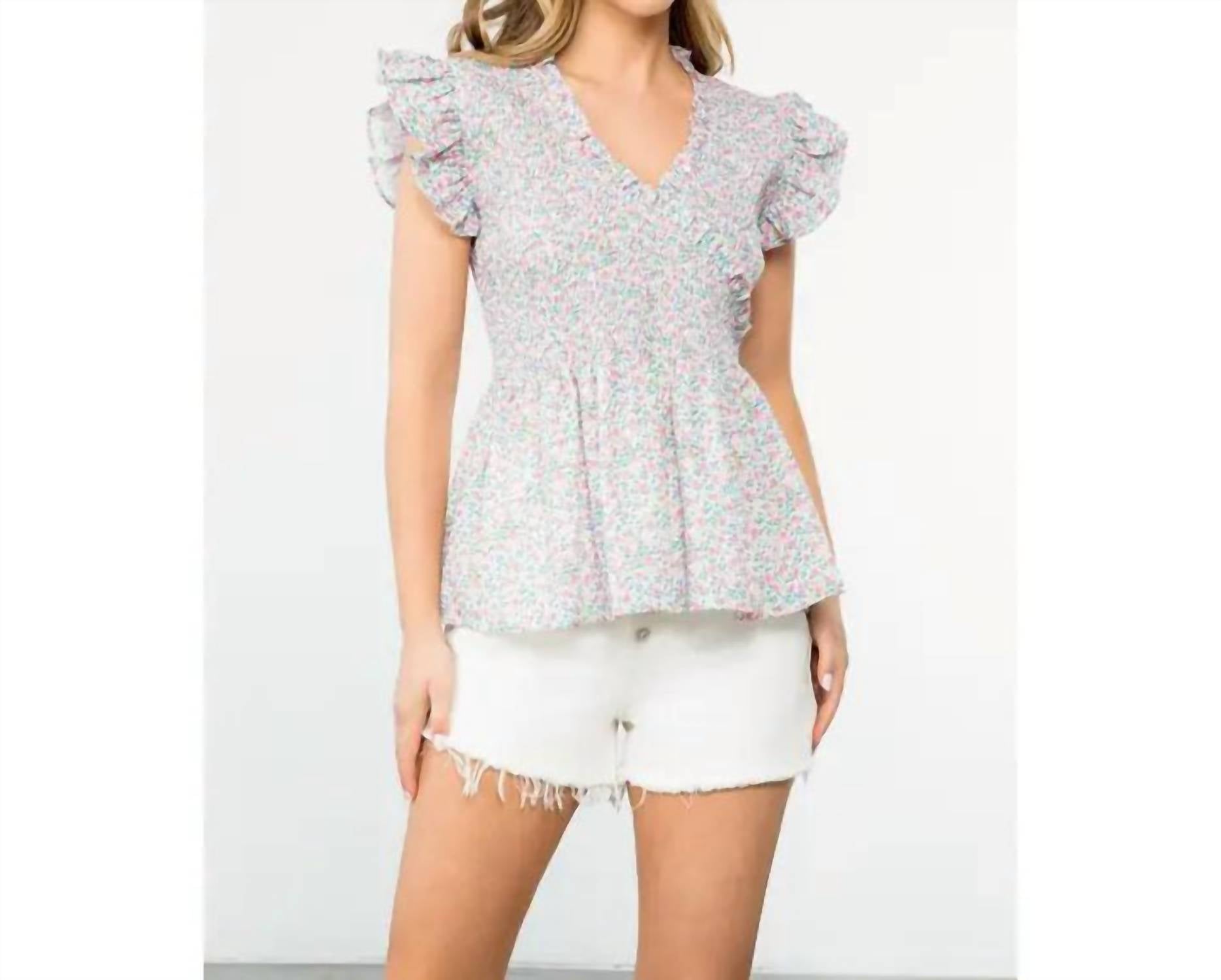 Thml - Evie V-neck Top