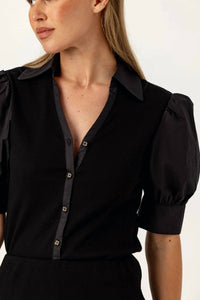 Sundays - Hale Mixed Media Top