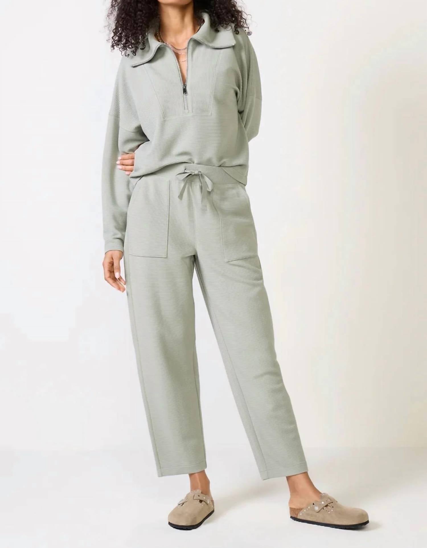 Spanx - Air Essentials French Rib Wide Leg Pants
