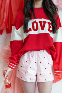 Day + Moon - Lovers Elastic Waist Shorts