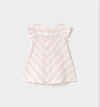 Mayoral - Girl's Stripe Bow Dress