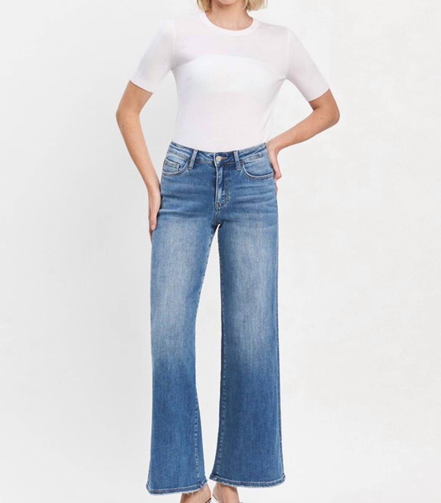 Vervet By Flying Monkey - Charlie High Rise Trouser Wide Leg