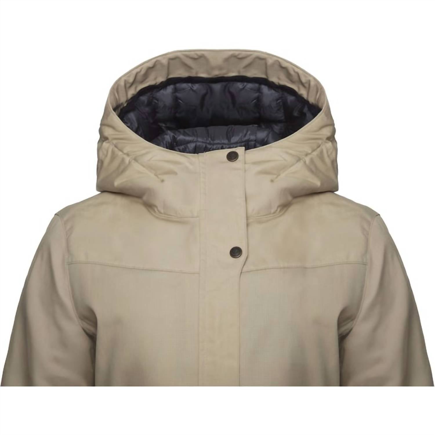 Fjallraven Women's Stina Padded Jacket in fossil - women's jacket - alternate view